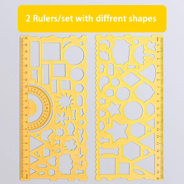 Art Ruler pack of 2