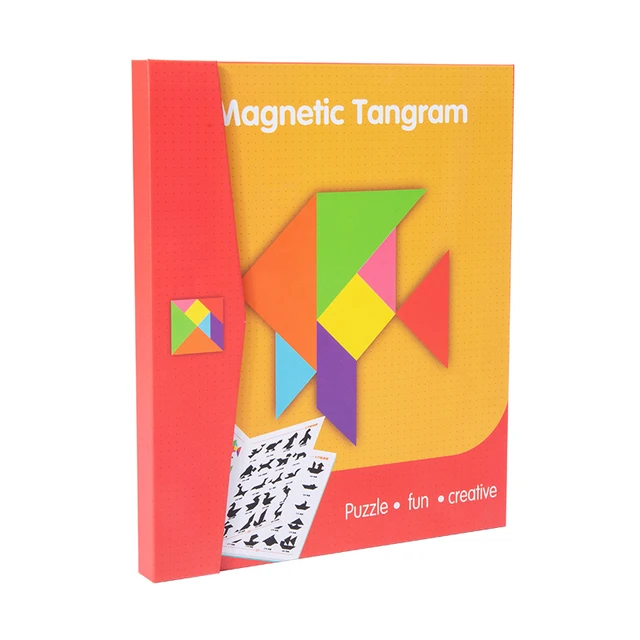 Wooden Magnatic Tangram Puzzle