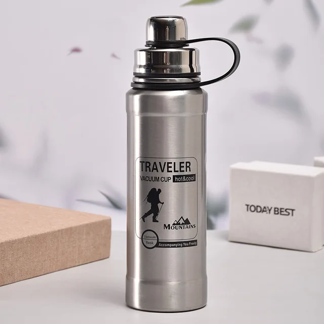 Premium Steel Traveler Bottle 1L