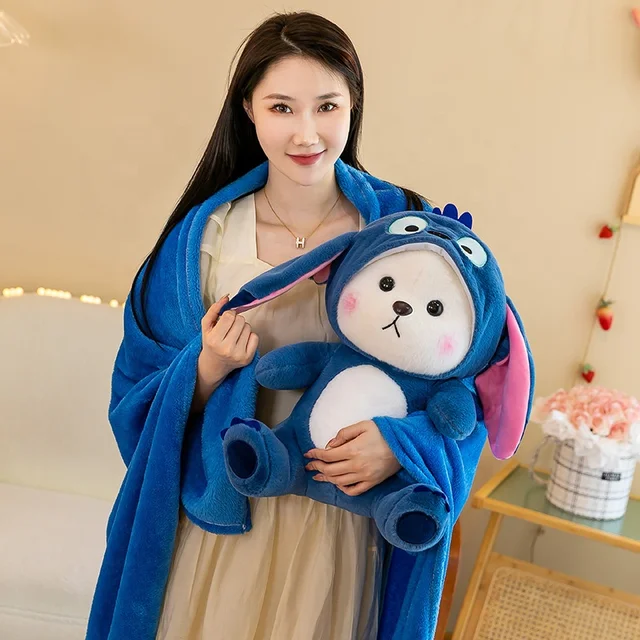Blanket with Soft Toys
