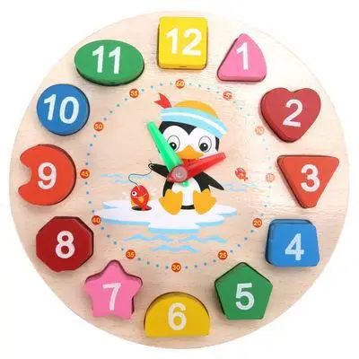 Wooden Learning Clock