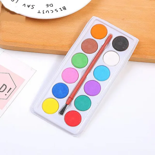 Water Color with Brush