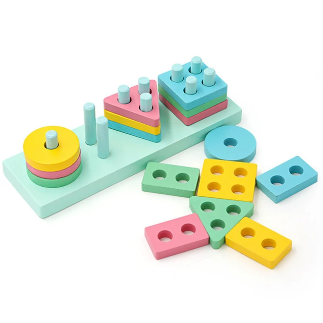 Wooden Shape Block
