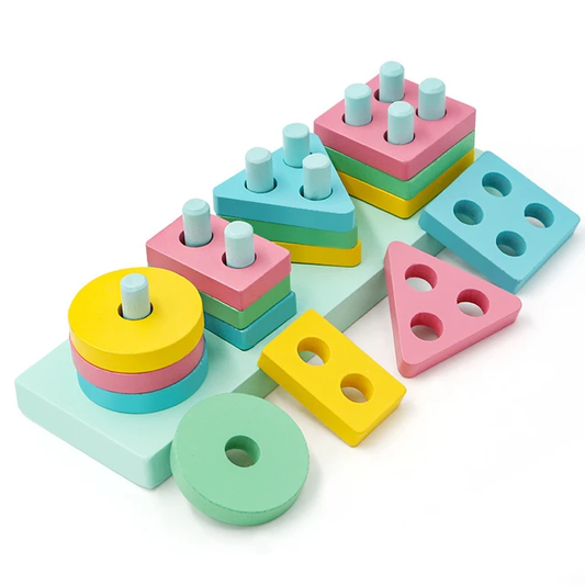 Wooden Shape Block