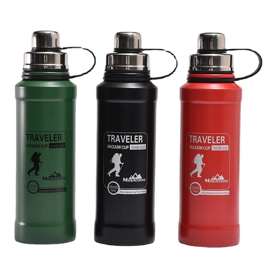 Premium Steel Traveler Bottle 1L
