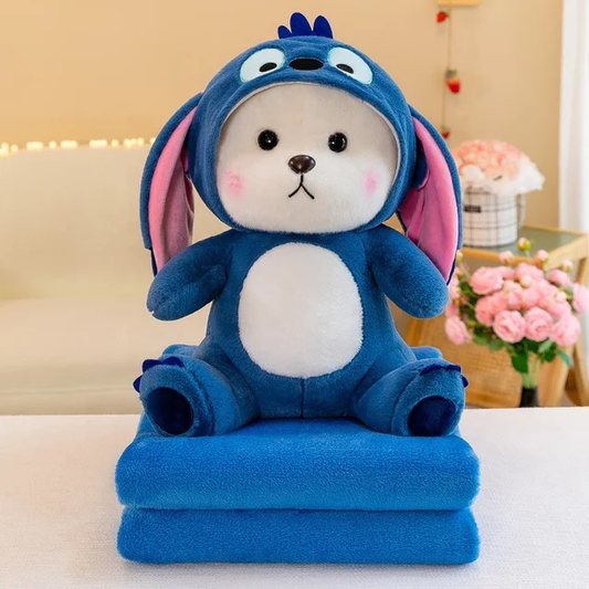 Blanket with Soft Toys