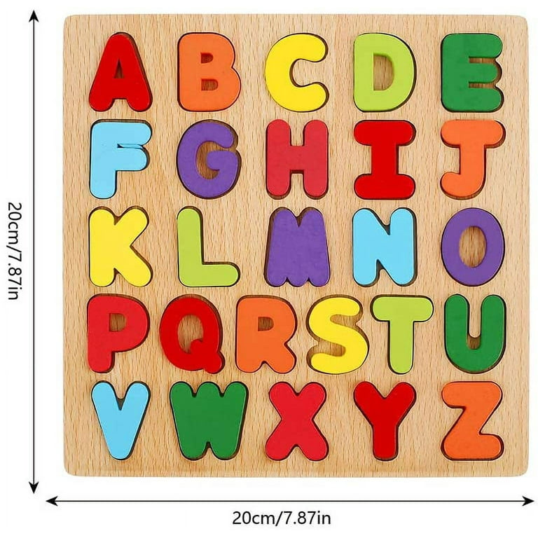 Wooden Alphabets Puzzle