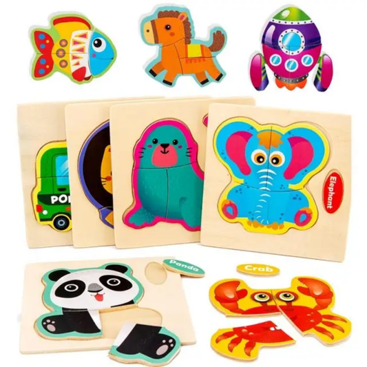 Animal Wooden Puzzle