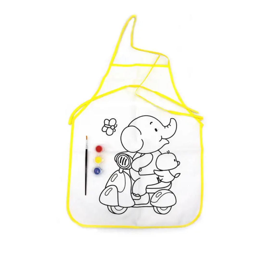 DIY color Apron