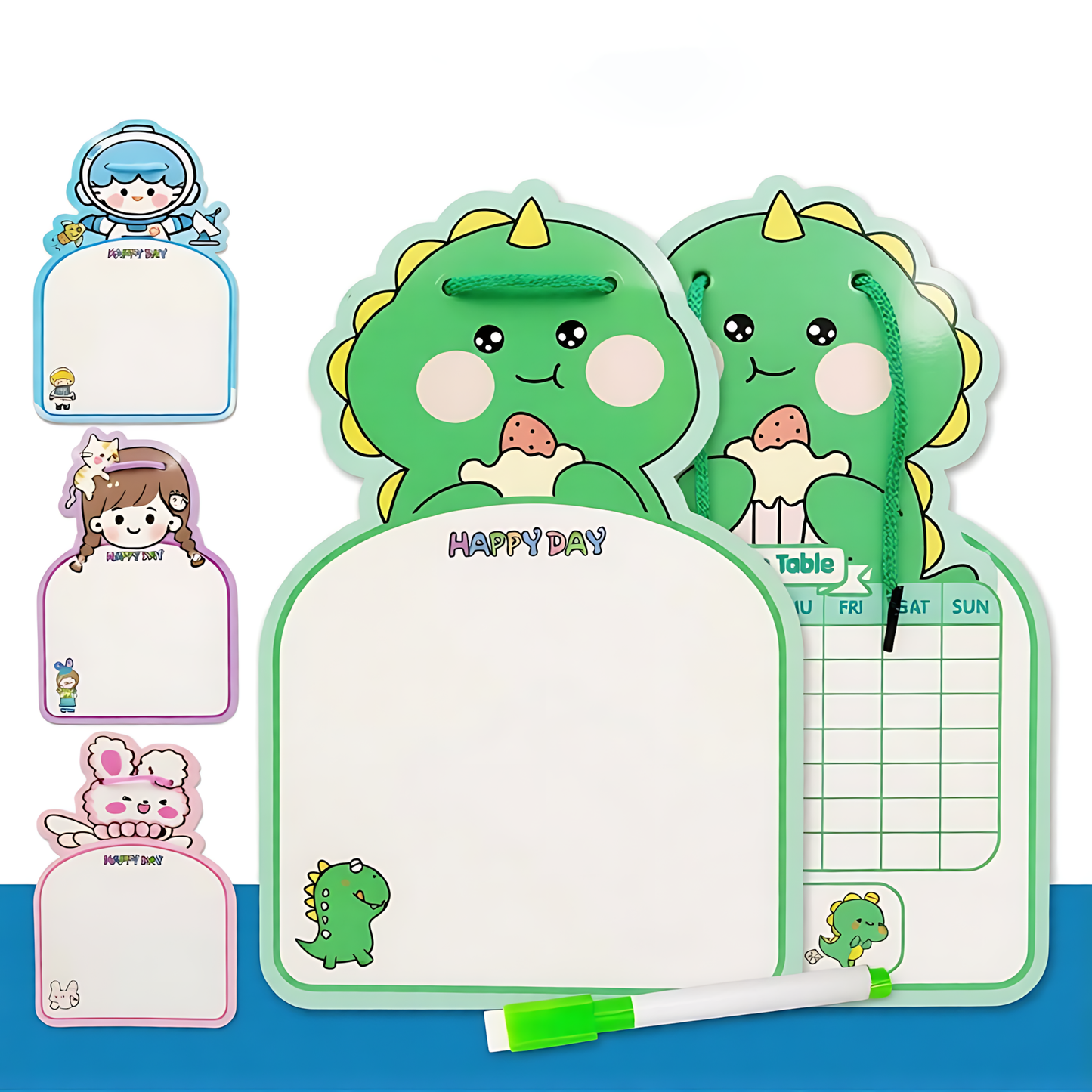 Reusable Board with Time Table