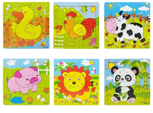 Animal Wooden Puzzle